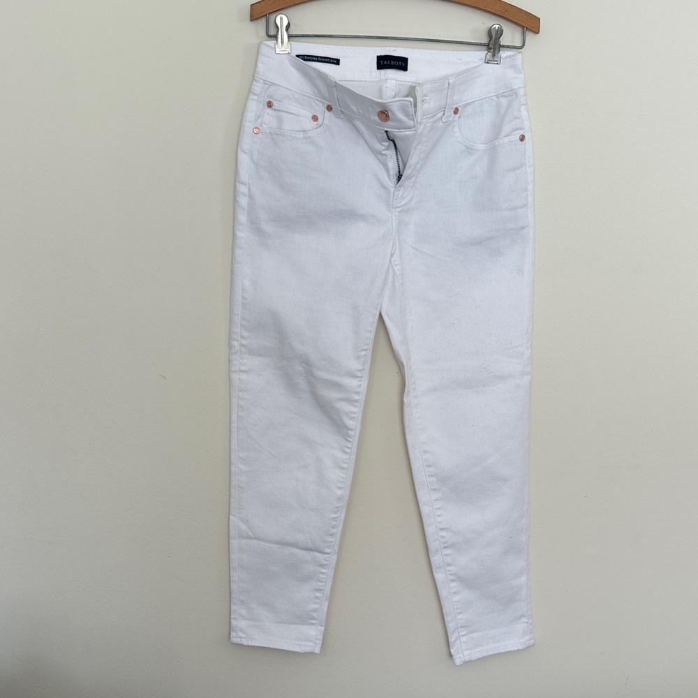 Calvin Klein Women's Crisp White Skinny Jeans